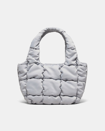 Isadora Quilted Mini Tote Bag - Mist