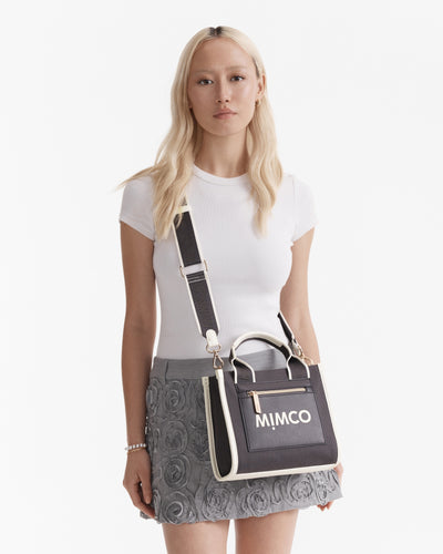 Patch Mini Tote Bag - Raven