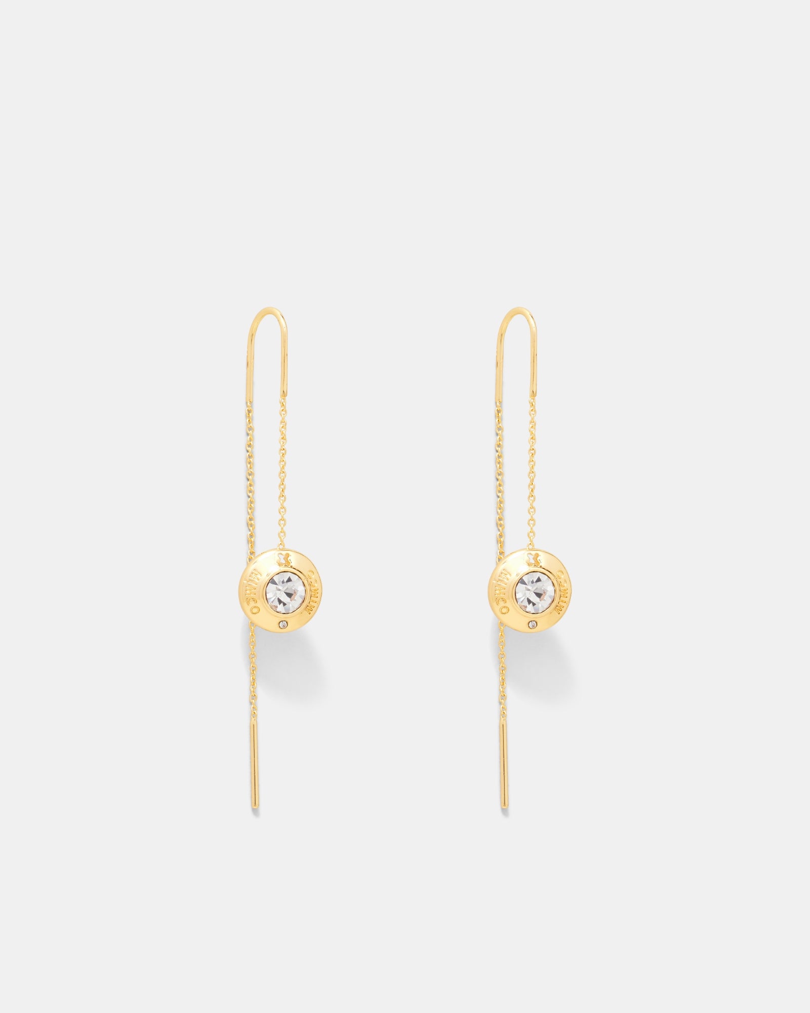 Enliven Thread Earrings - Gold