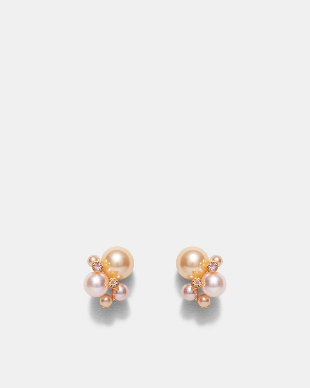 Bundle Stud Earrings - Ballet