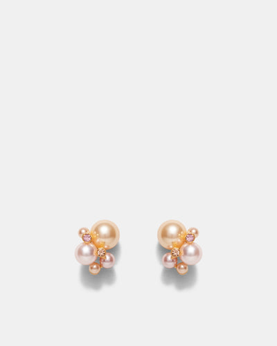 Bundle Stud Earrings - Ballet