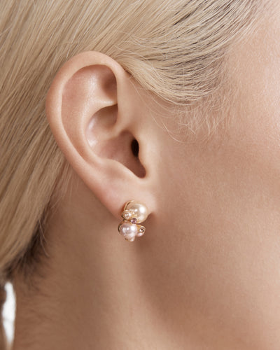 Bundle Stud Earrings - Ballet