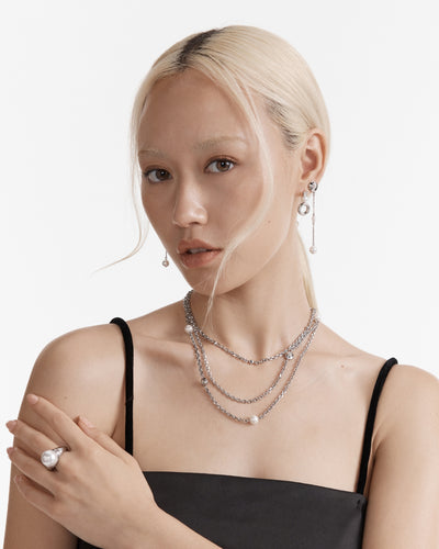Enliven Chain Necklace - Silver