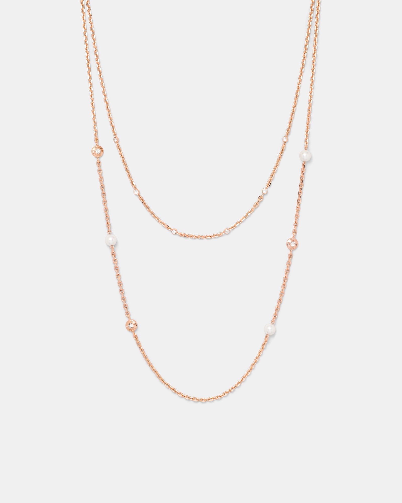 Enliven Chain Necklace - Rose Gold