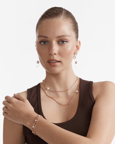 Enliven Chain Necklace - Rose Gold