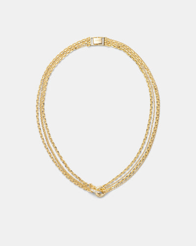 Circulate Chain Necklace - Gold