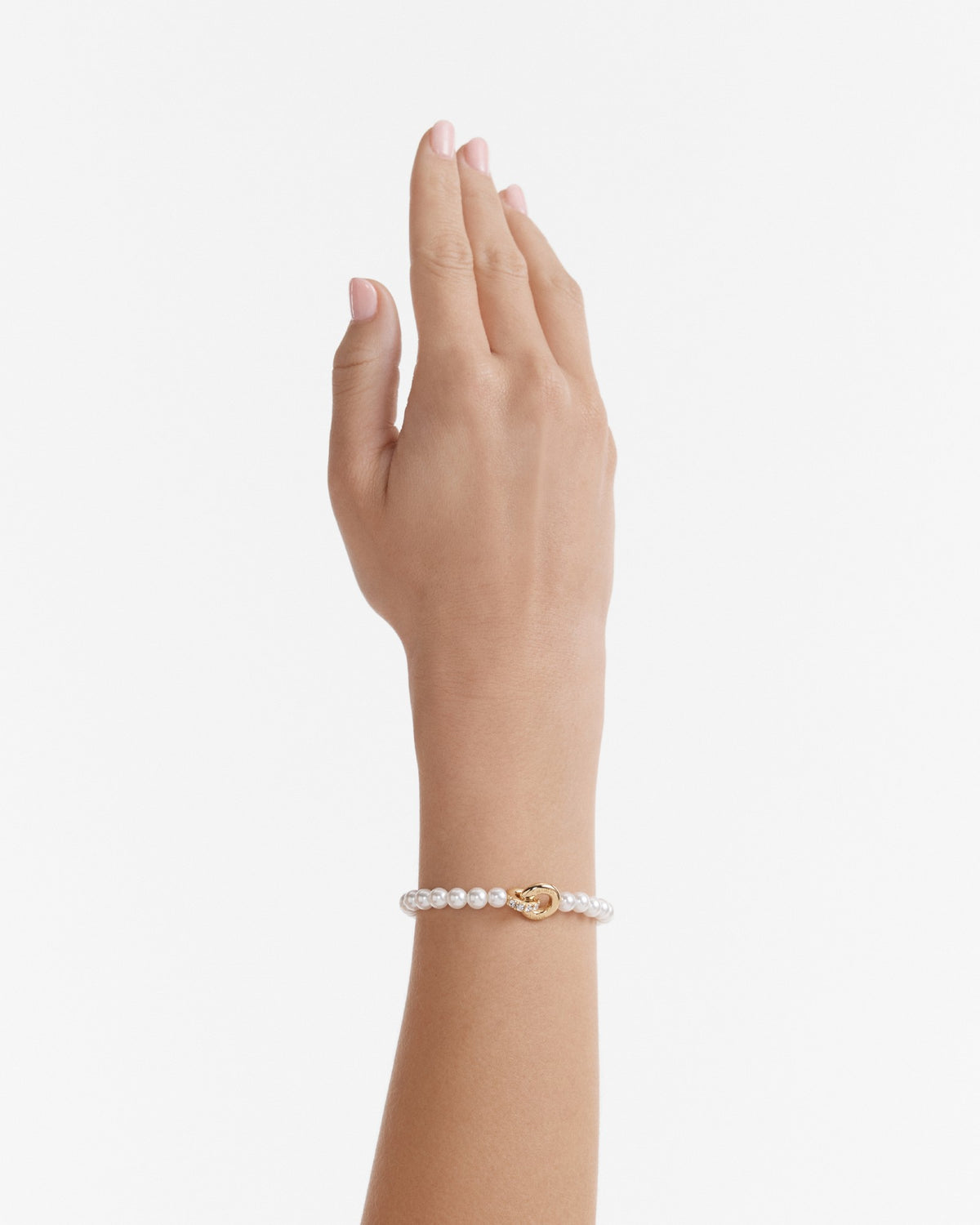 Circulate Pearl Bracelet - Gold