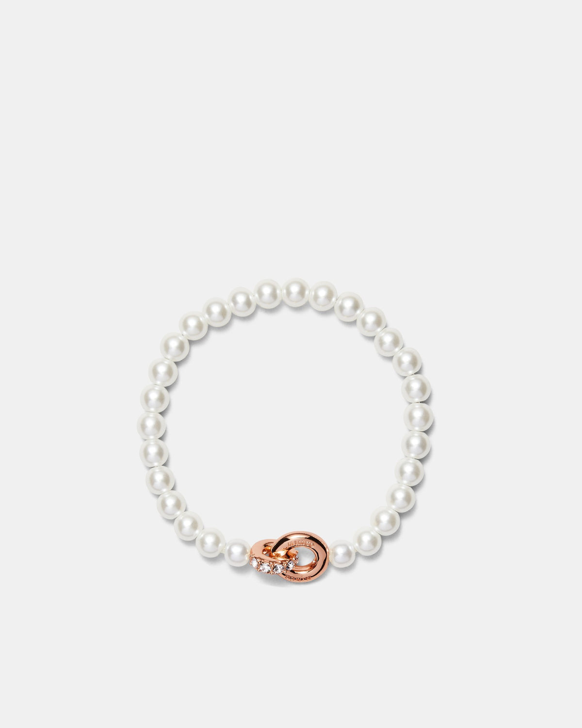 Circulate Pearl Bracelet - Rose Gold