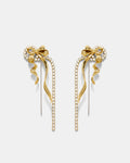 Pirouette Statement Earrings - Black