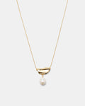 Curtain Call Pendant Necklace - Gold