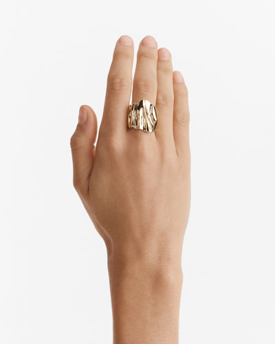 Curtain Call Ring - Gold