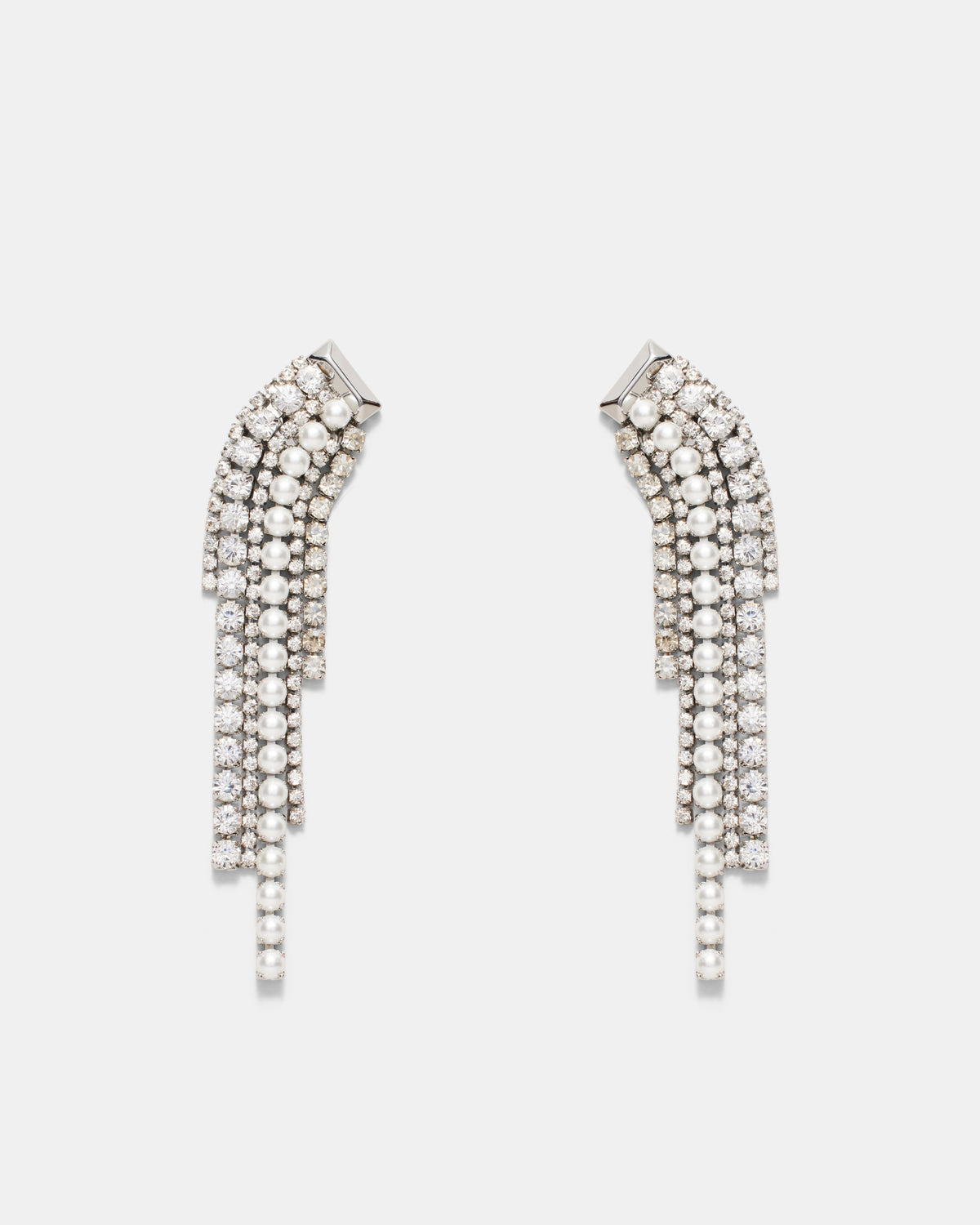 Cue The Lights Earrings - Silver