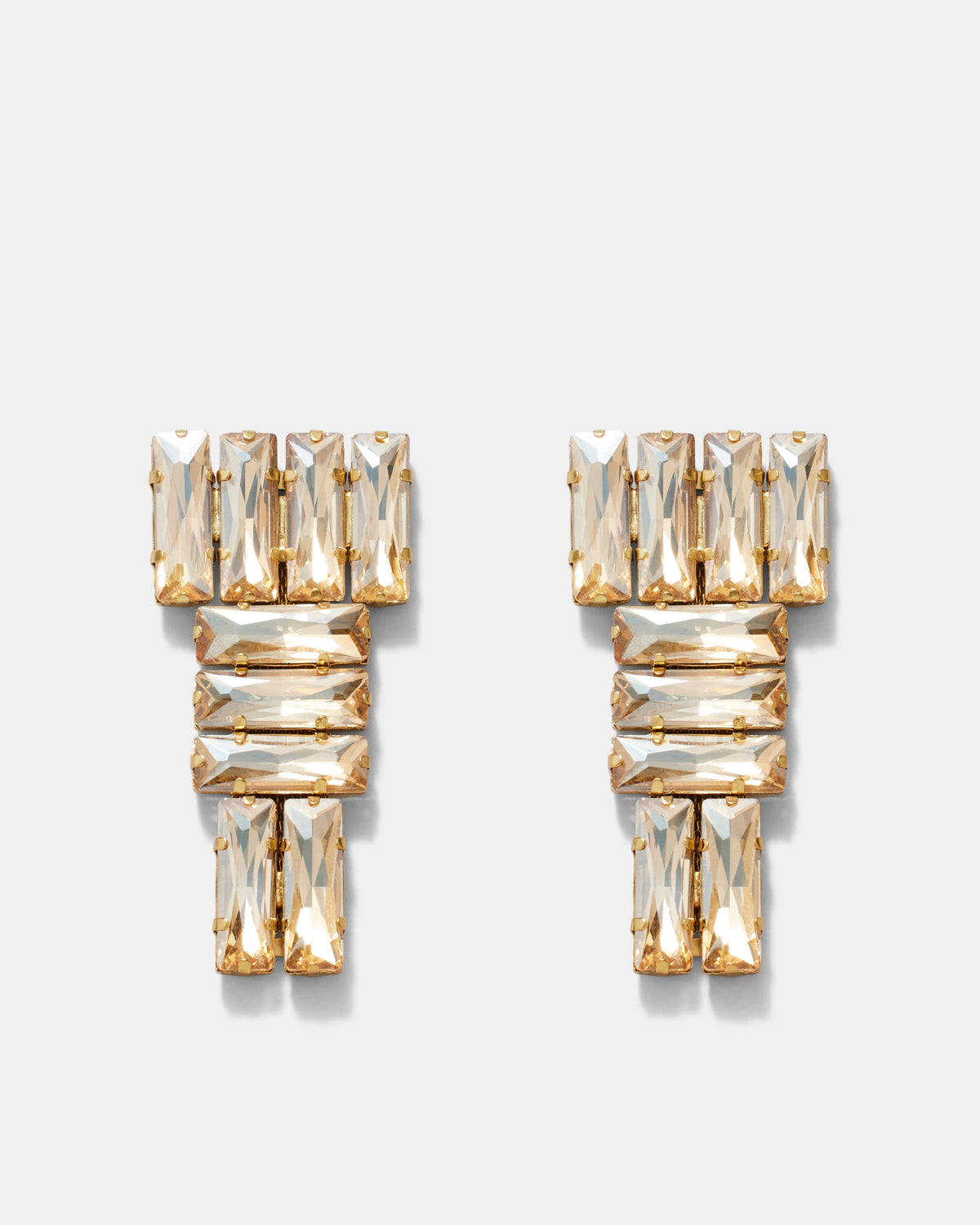 Dreams Of Grandeur Earrings - Gold