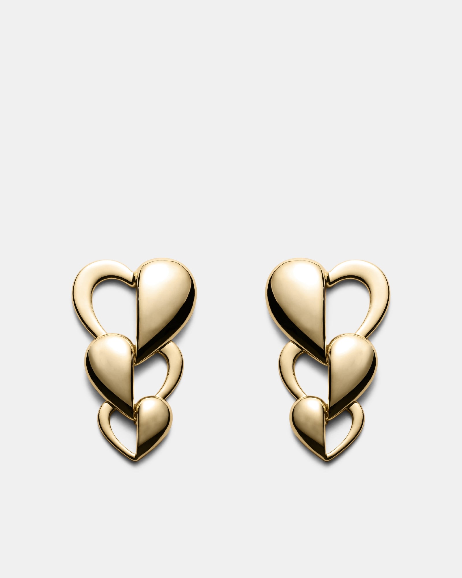 A Love Story Earrings - Gold