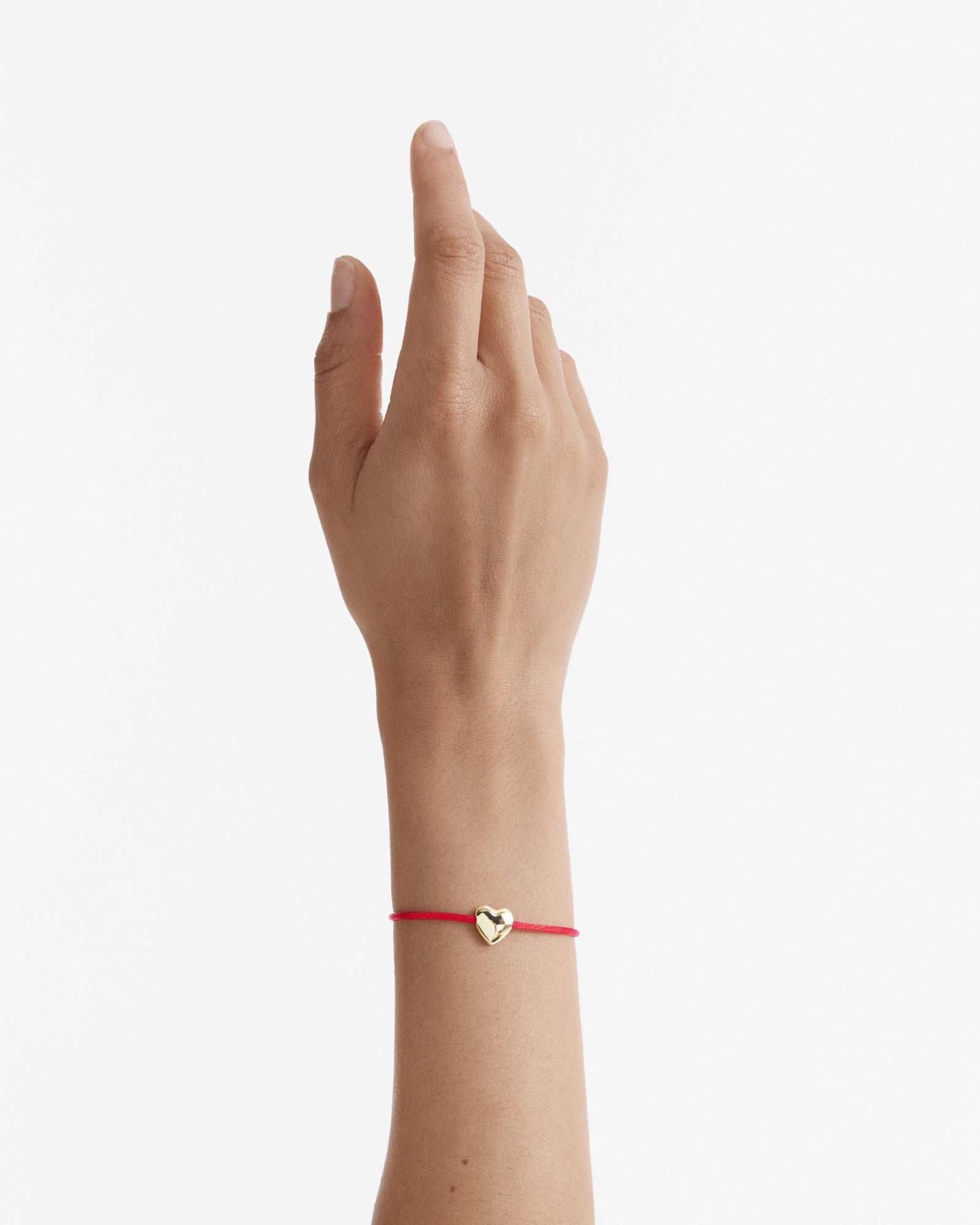 Atomic Heart Cord Bracelet - Claret