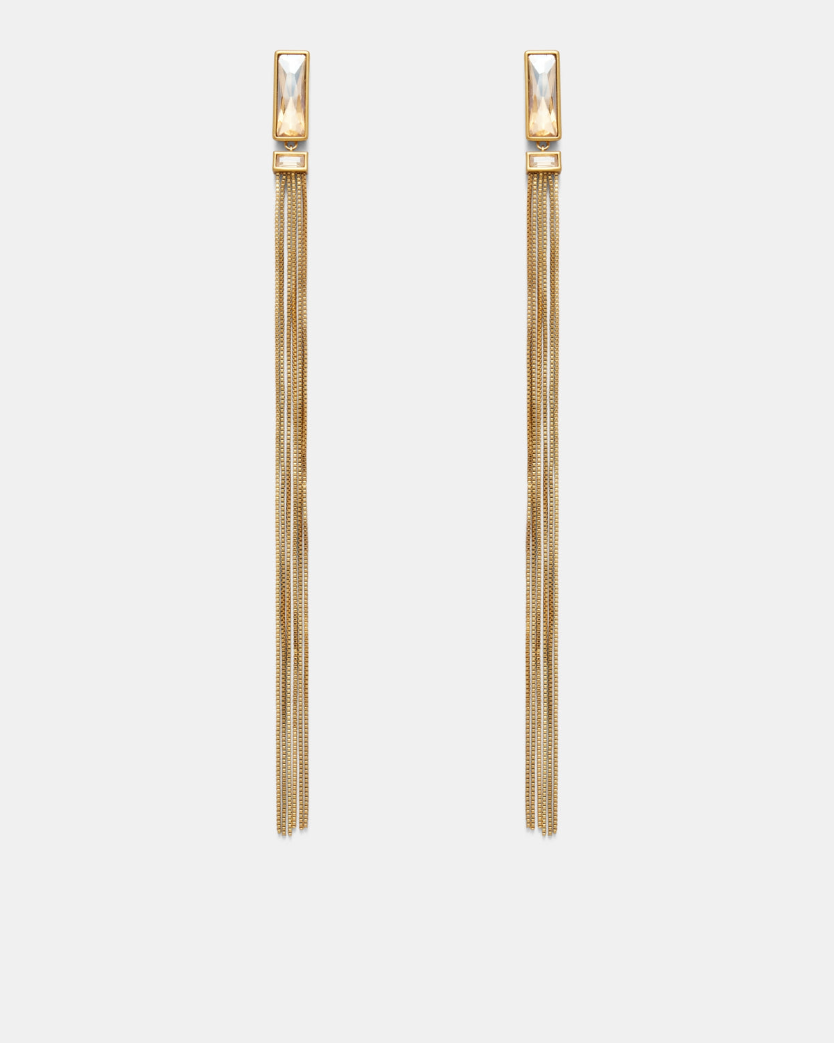 Dreams Of Grandeur Drop Earrings - Gold