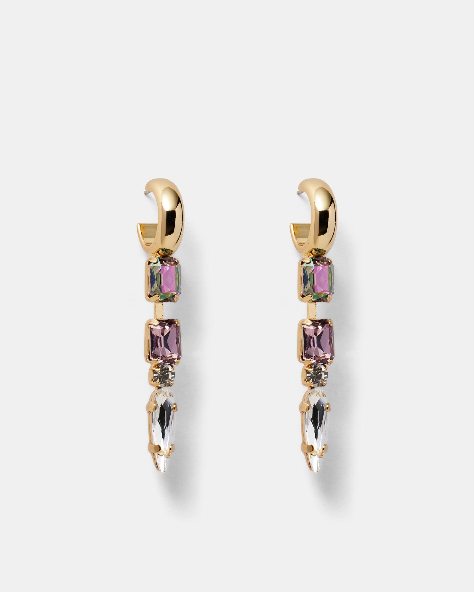 So Ornate Earrings - Rouge Noir