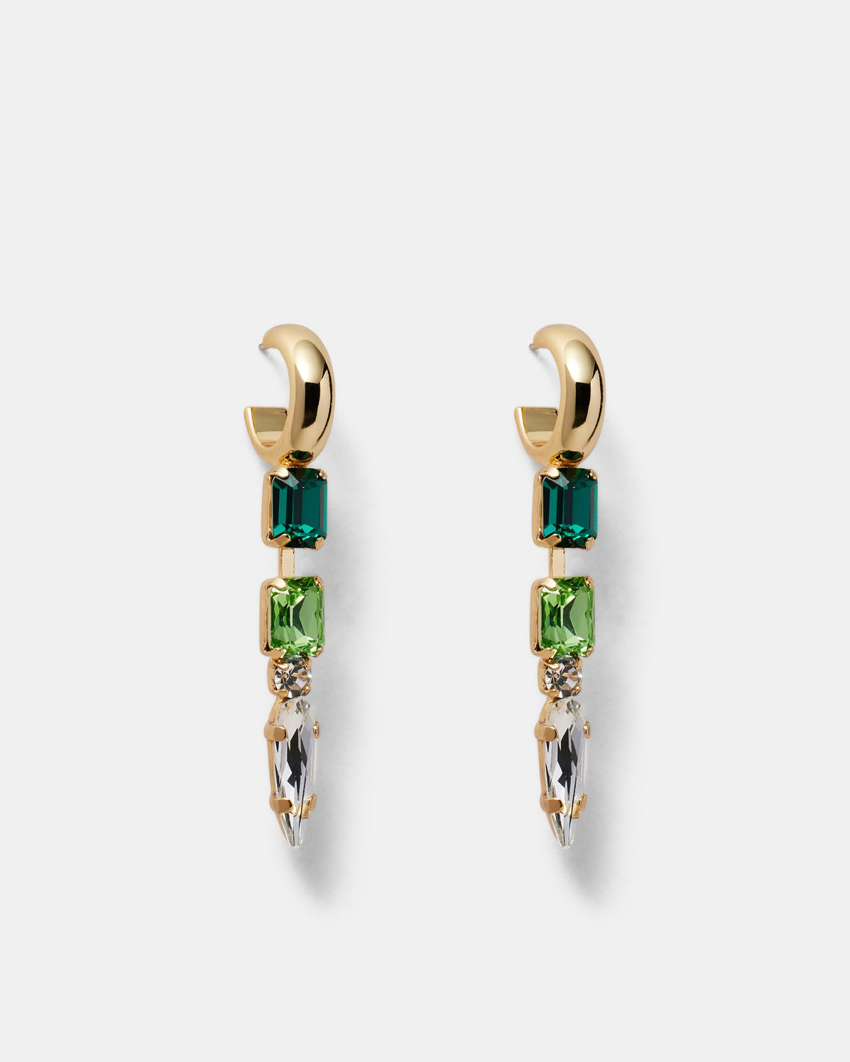 So Ornate Earrings - Pine
