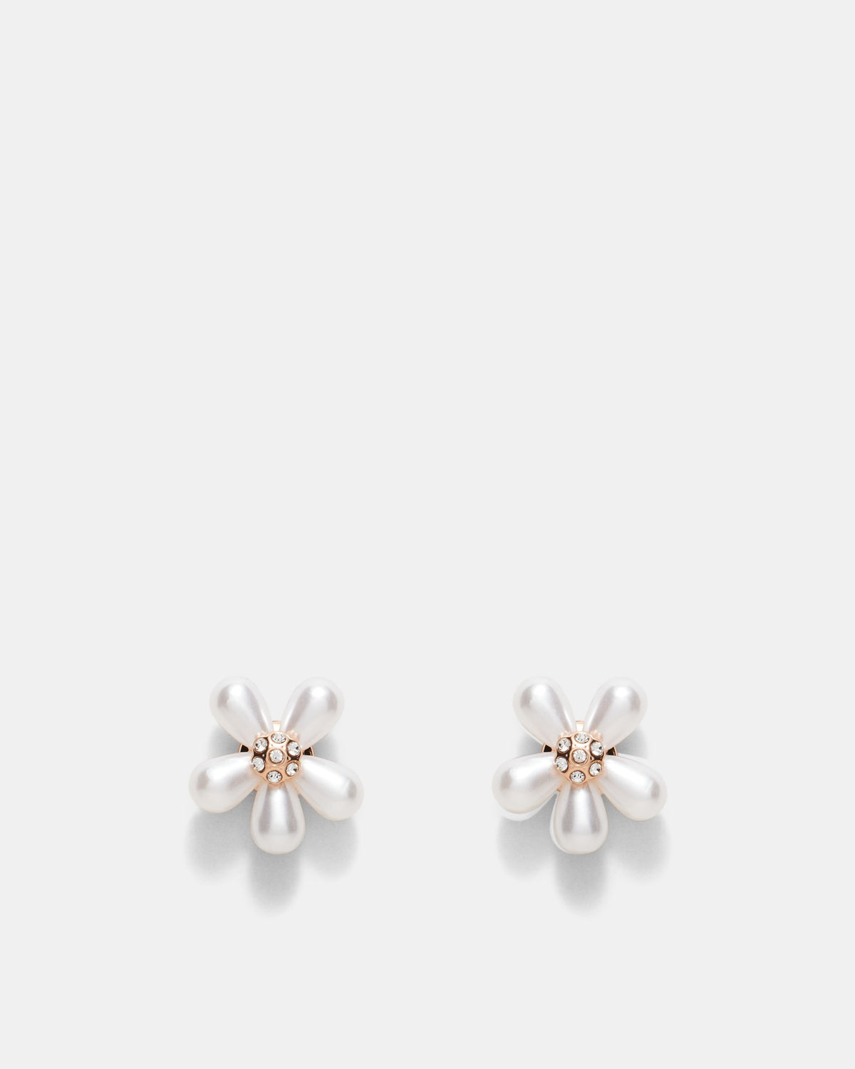 Blossom Stud Earrings - Rose Gold