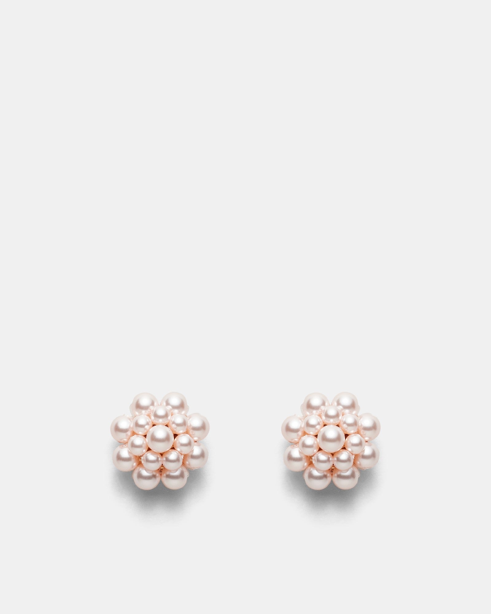 Florete Stud Earrings - Soft Pink