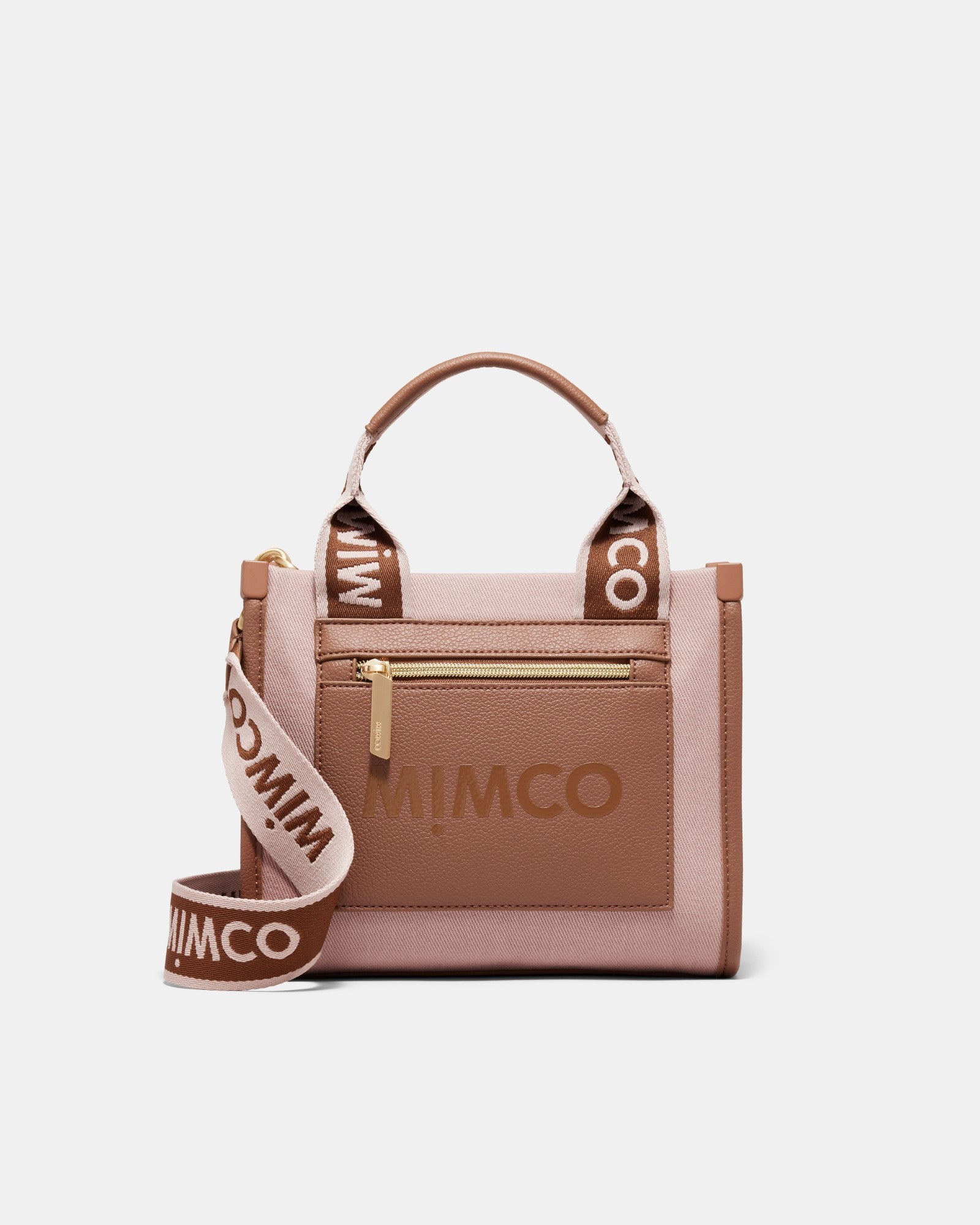 Patch Mini Tote Bag - Dusty Rose