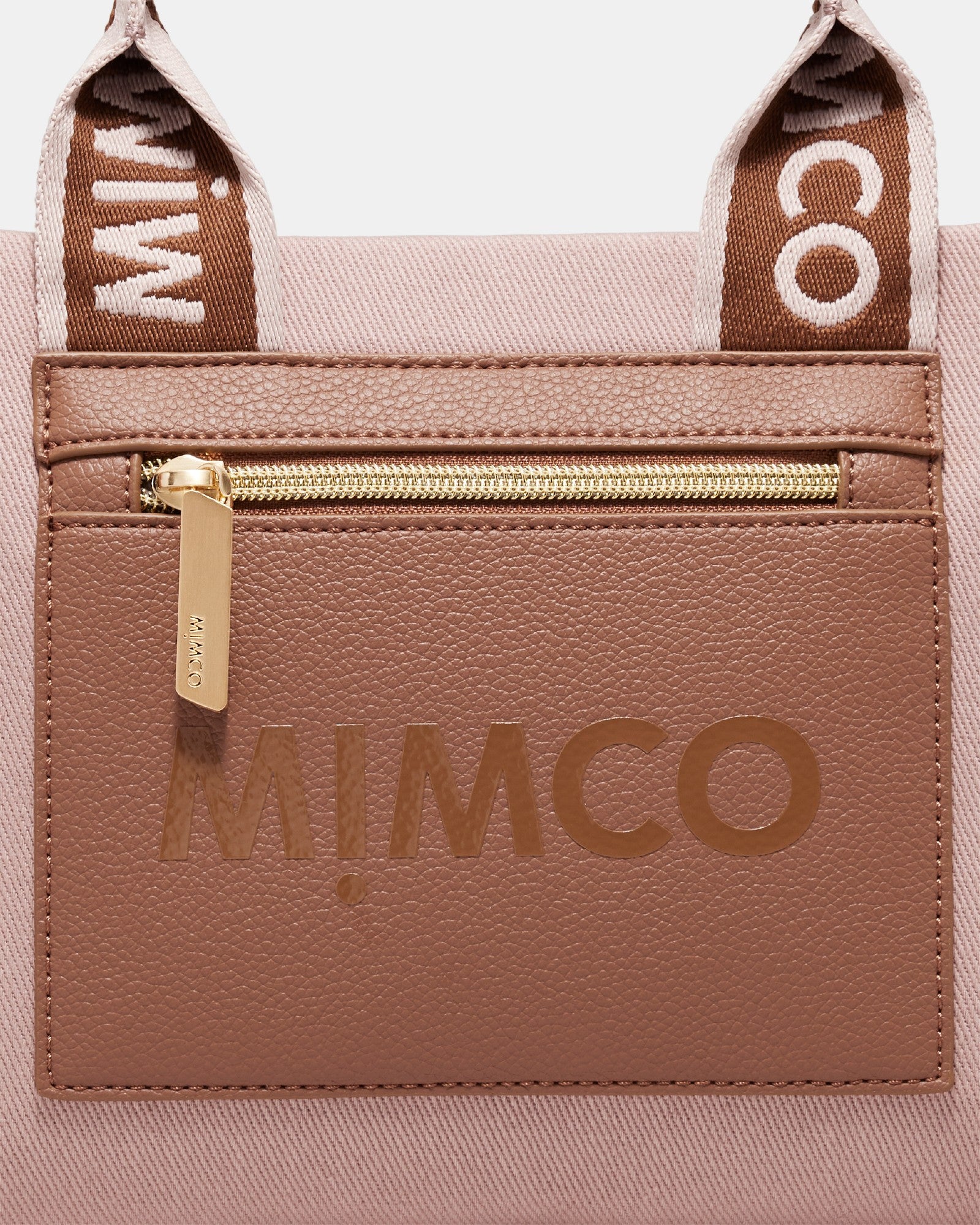 Patch Mini Tote Bag - Dusty Rose