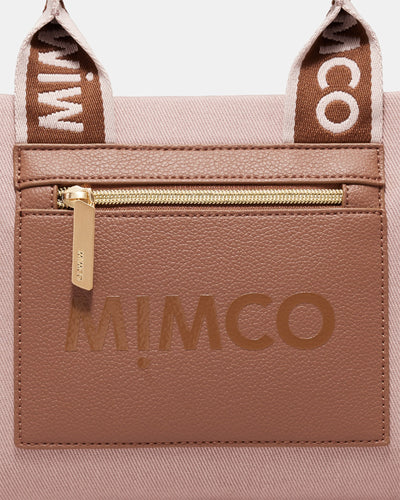 Patch Mini Tote Bag - Dusty Rose