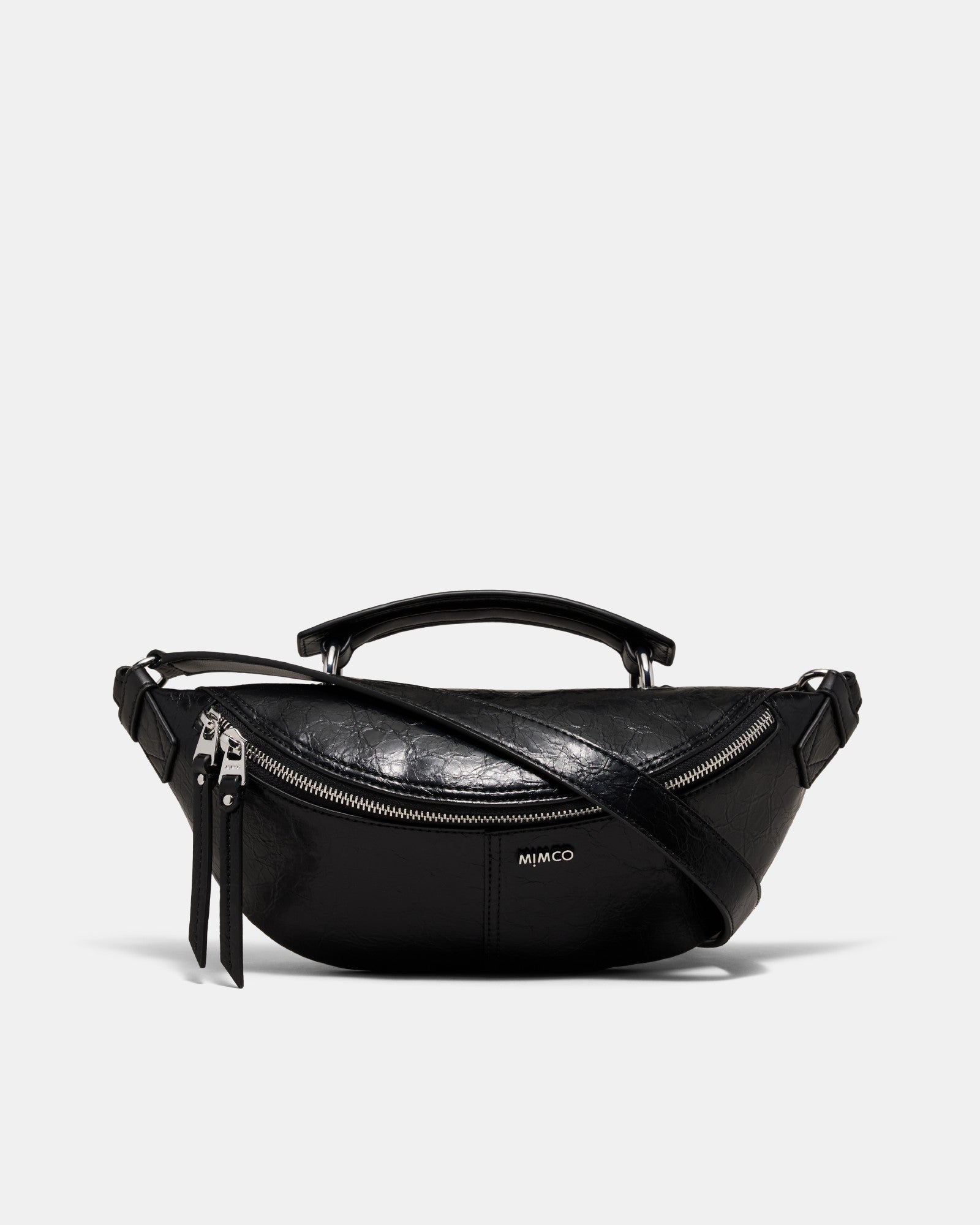 Lens Sling Crossbody Bag - Black