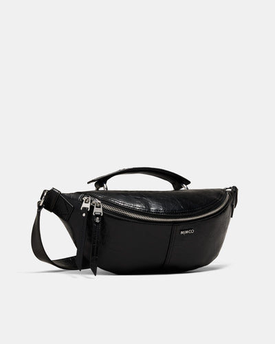 Lens Sling Crossbody Bag - Black