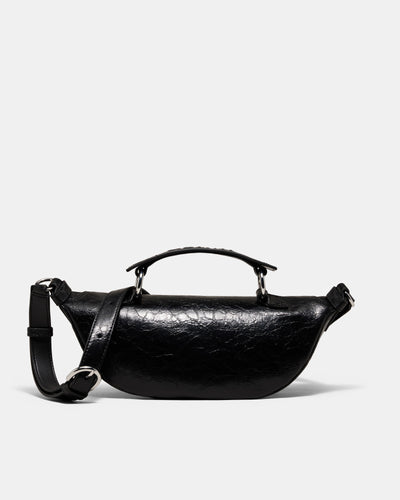 Lens Sling Crossbody Bag - Black