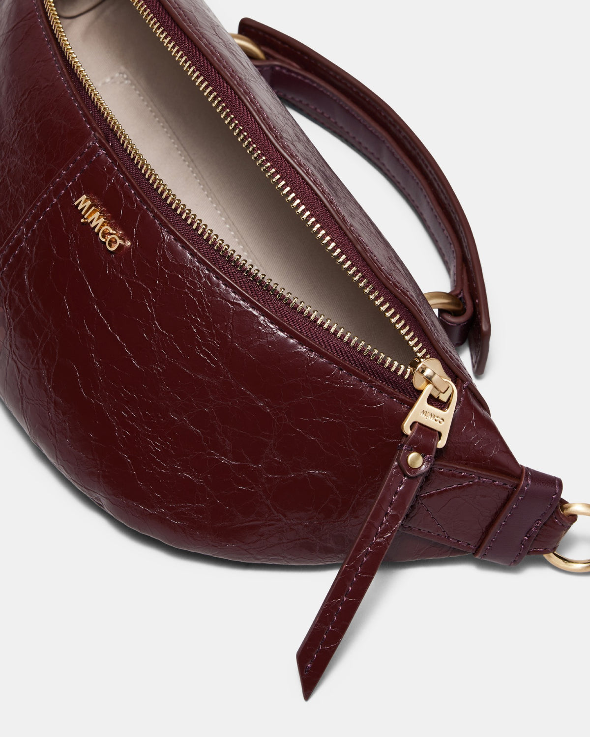 Lens Sling Crossbody Bag - Rouge Noir