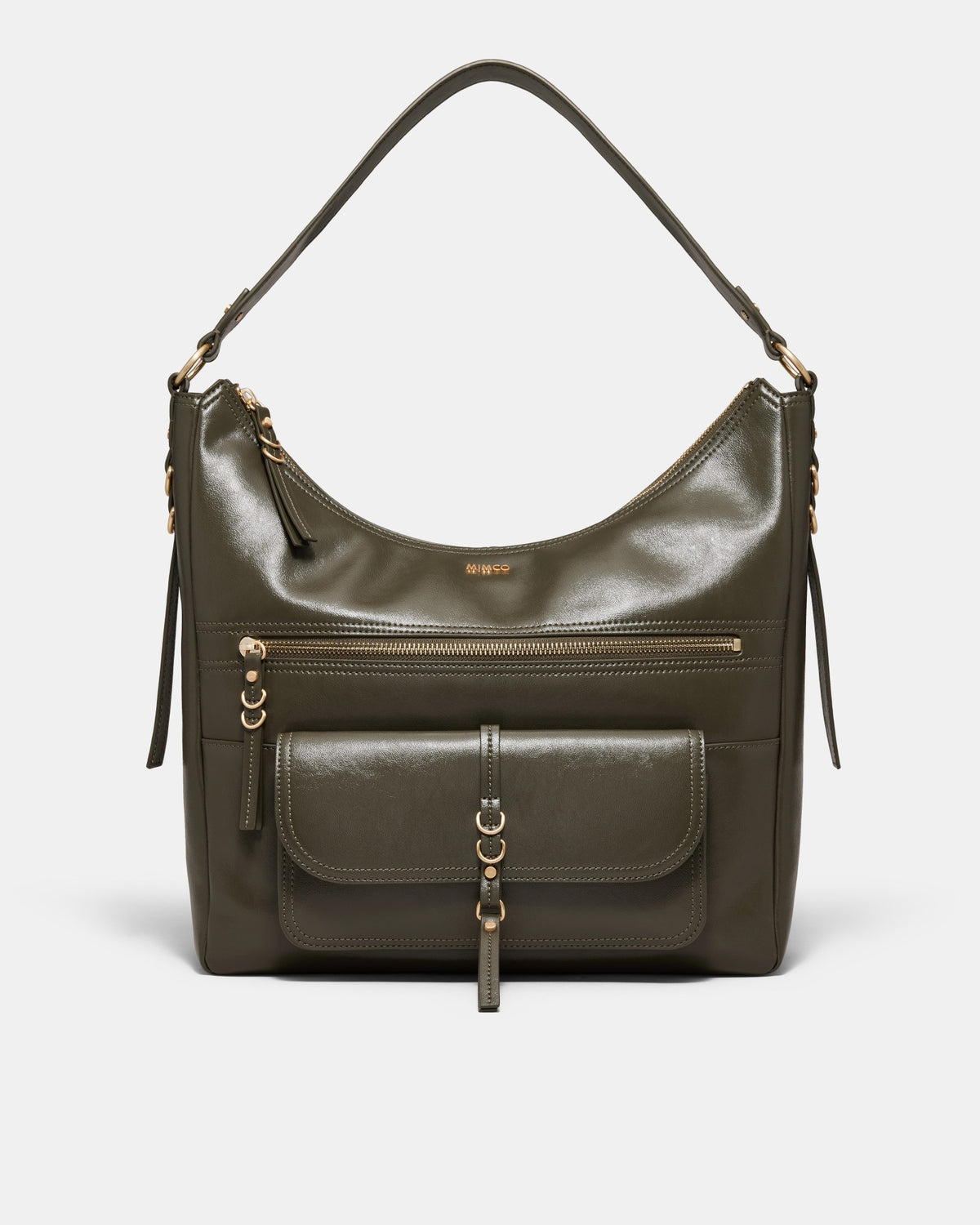 Silvie Hobo Bag - Dark Olive