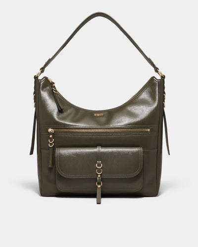 Silvie Hobo Bag - Dark Olive