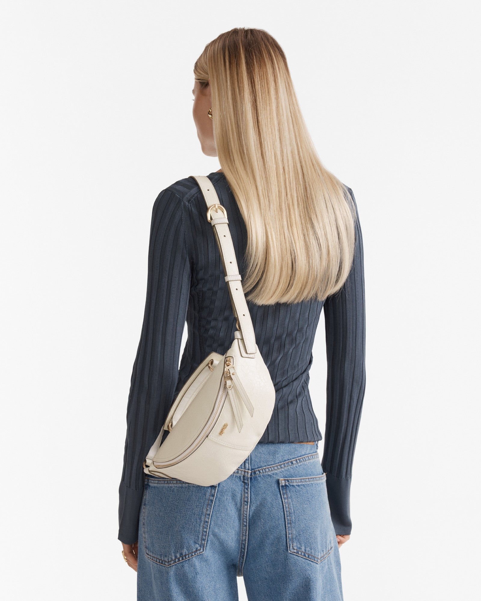 Lens Sling Crossbody Bag - Alabaster