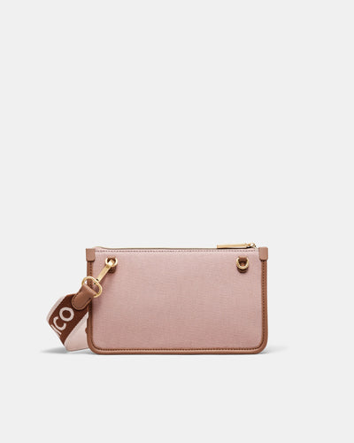 Patch Crossbody Bag - Dusty Rose