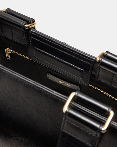 Cremorne Mini Tote Bag - Black Light Gold
