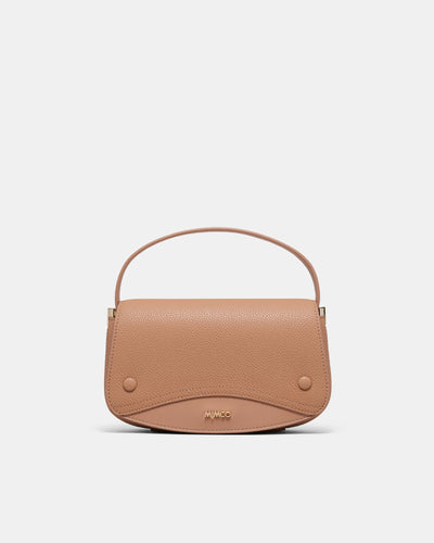 Giselle Mini Saddle Bag - Fawn