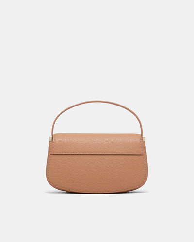 Giselle Mini Saddle Bag - Fawn