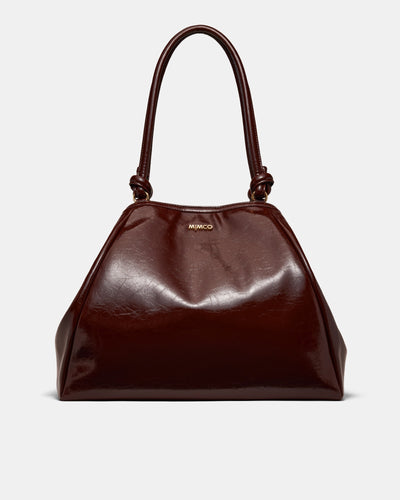 Yasmine Tote Bag - Bitter Chocolate
