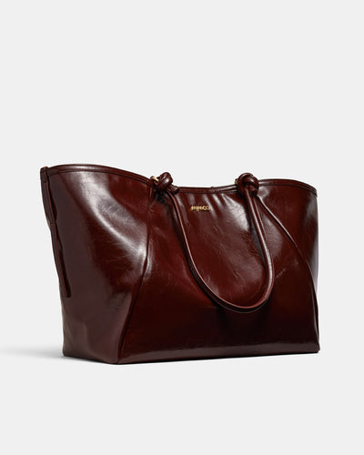 Yasmine Tote Bag - Bitter Chocolate