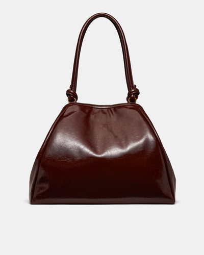 Yasmine Tote Bag - Bitter Chocolate