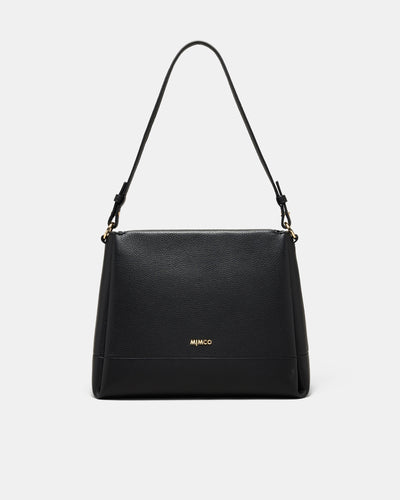Fitzroy Hobo Bag - Black Light Gold