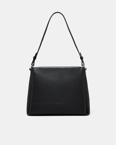 Fitzroy Hobo Bag - Black Light Gold