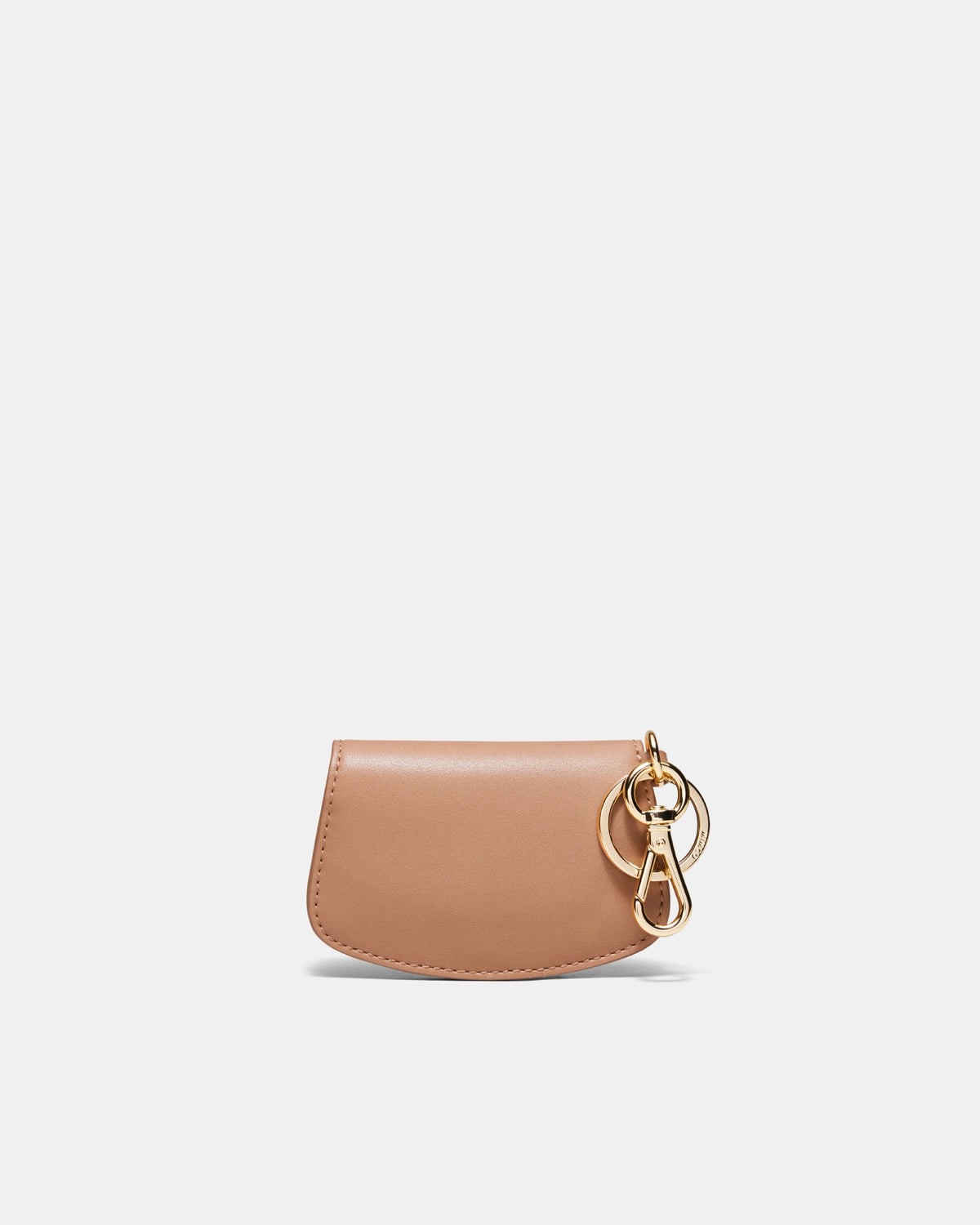 Giselle Card Holder Bag Charm - Fawn
