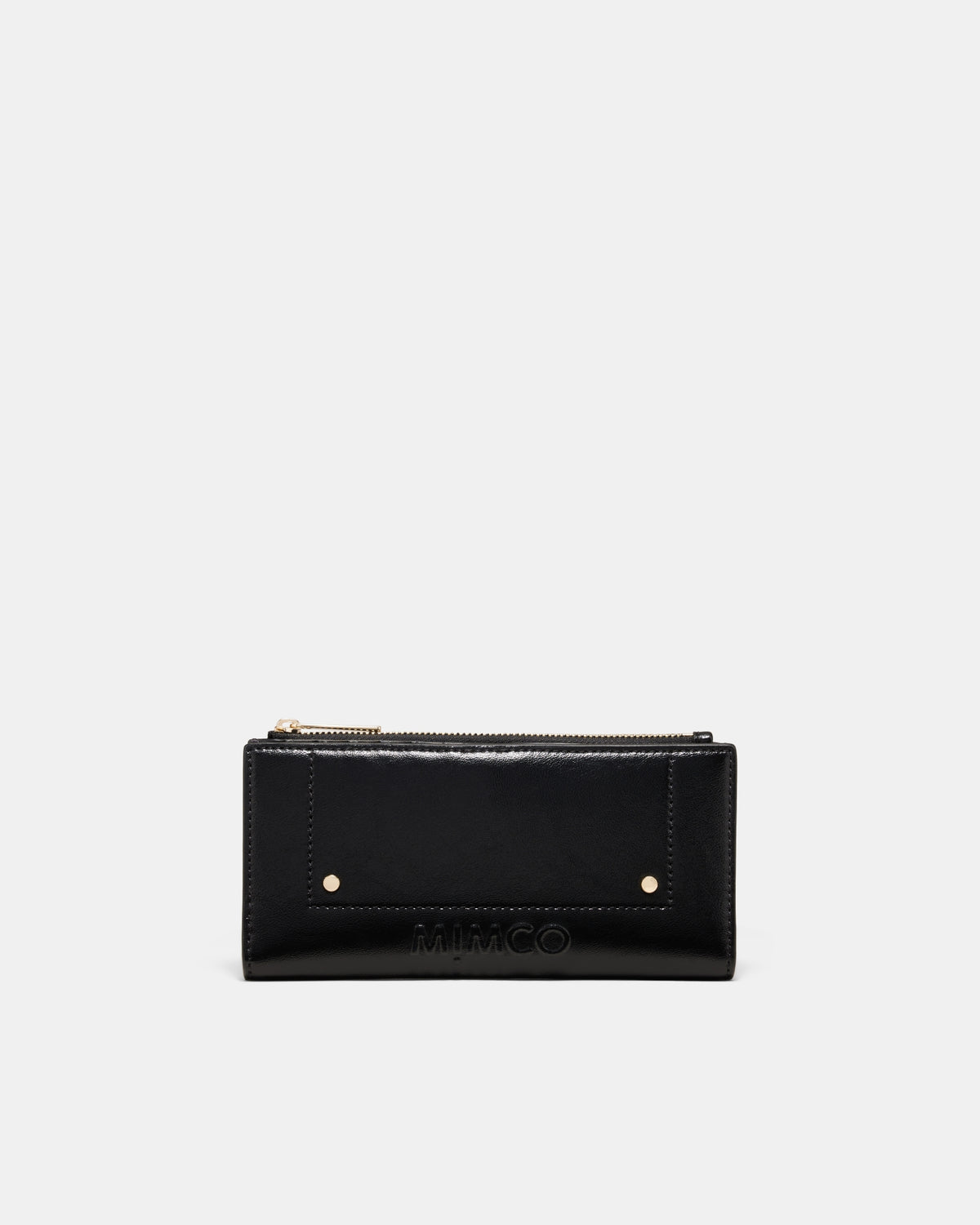 Cremorne Large Wallet - Black Light Gold