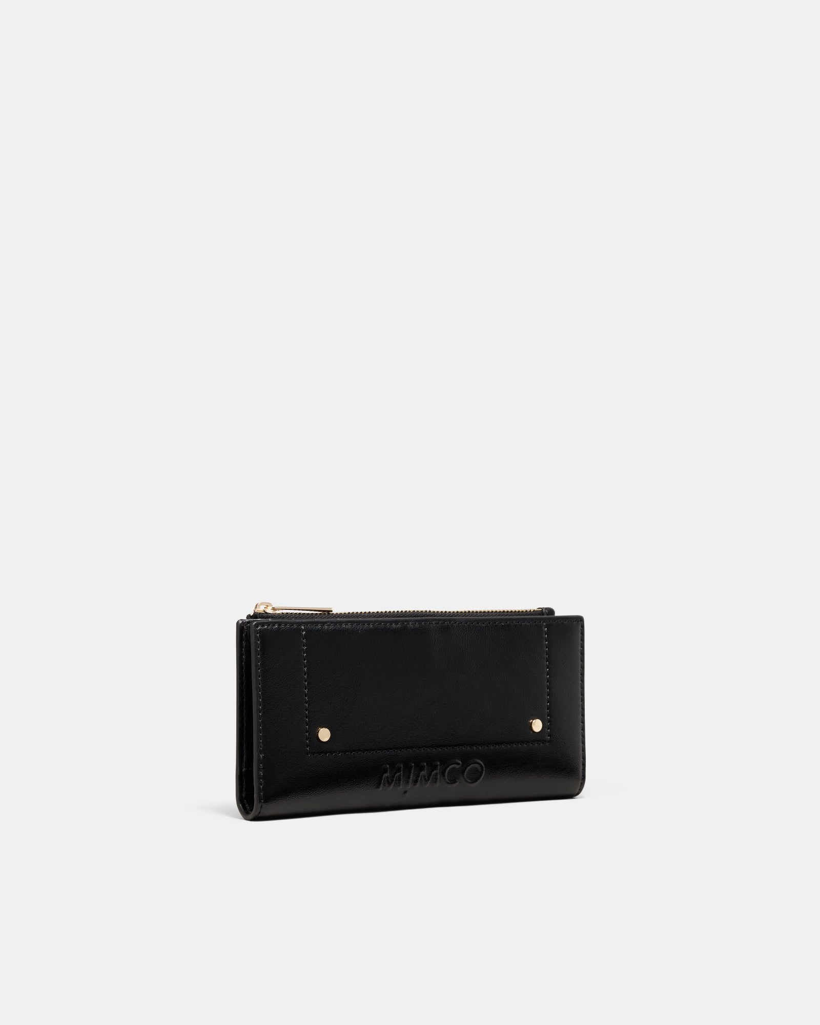 Cremorne Large Wallet - Black Light Gold