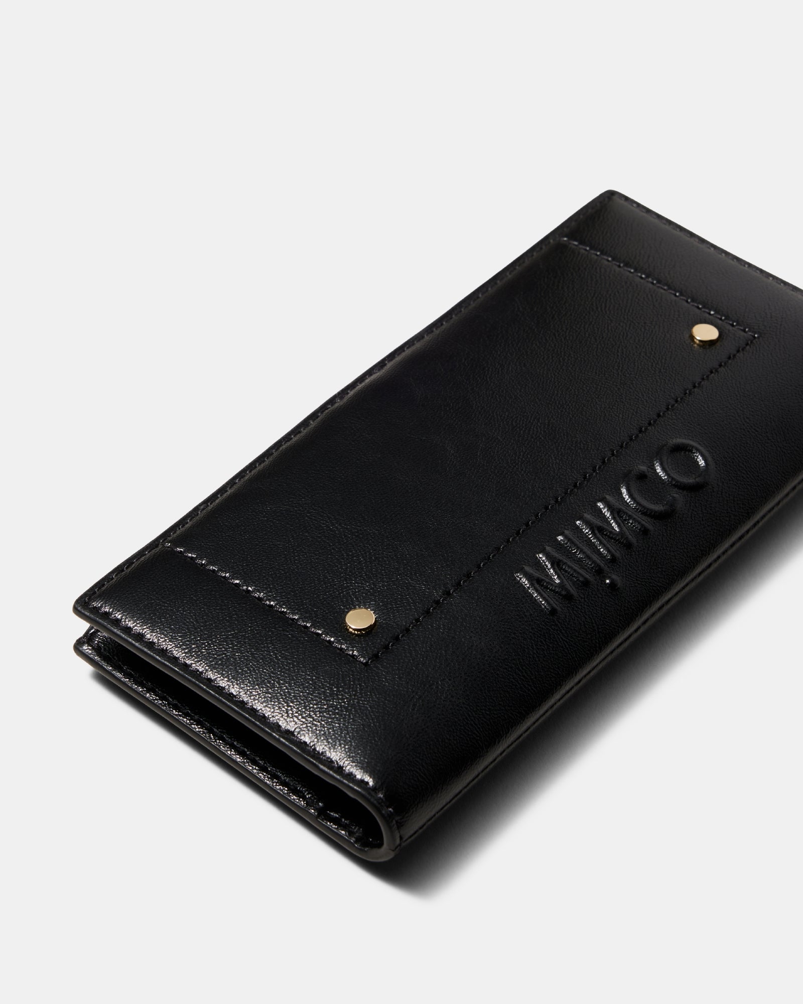 Cremorne Large Wallet - Black Light Gold