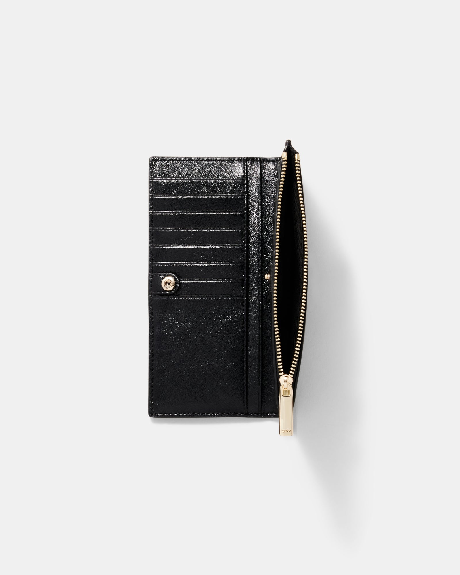 Cremorne Large Wallet - Black Light Gold