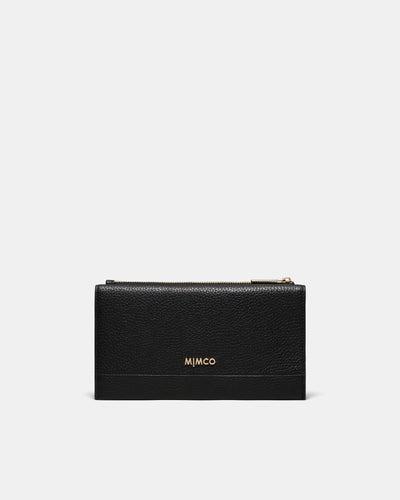 Fitzroy Travel Wallet - Black Light Gold