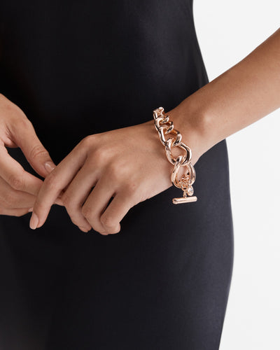 Link Up Bangle - Rose Gold